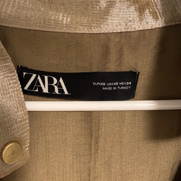 ZARA Metallic Jacket - Picture 3 of 5